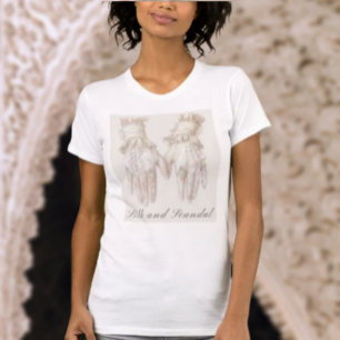 Silke och skandal t shirt