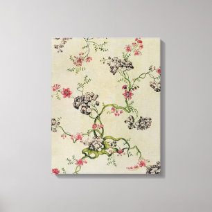 Silkedesign av Anna Maria Garthwaite, 1740 Canvastryck