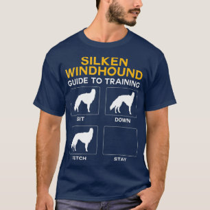 Silken Windhound Guide to Training Hund Obedience T Shirt