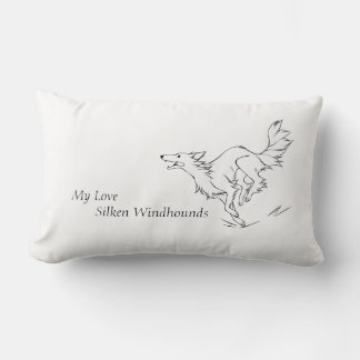 Silken Windhound Kissen Lumbarkudde