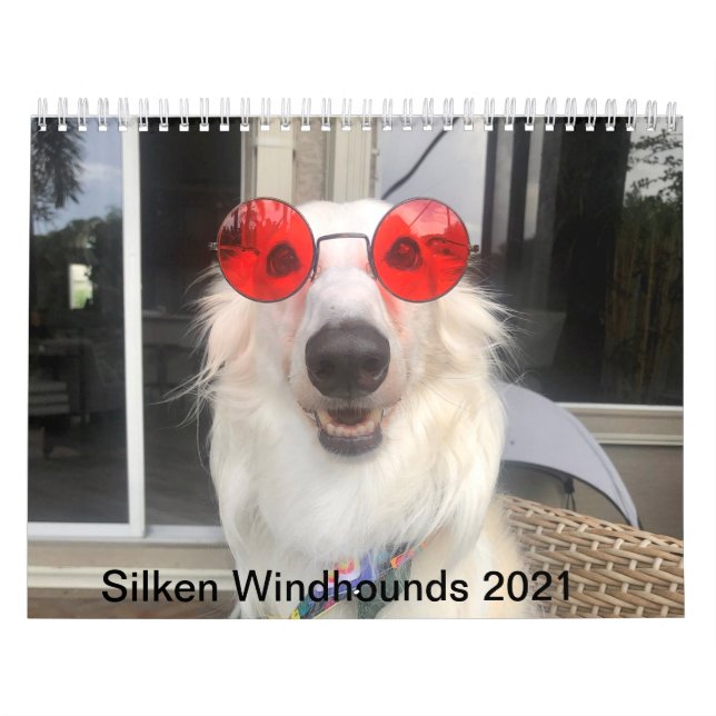 Silken Windhounds 2021 - alla nedtryckta Kalender (Omslag)