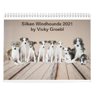Silken Windhounds 2021 av Vicky Groebl - valpar 2 Kalender