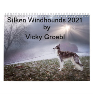 Silken Windhounds 2021 av Vicky Groebl - Vuxna 1 Kalender
