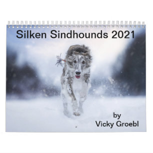 Silken Windhounds 2021 av Vicky Groebl - Vuxna 2 Kalender