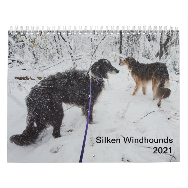 Silken Windhounds 2021 Många Vuxna Kalender (Omslag)