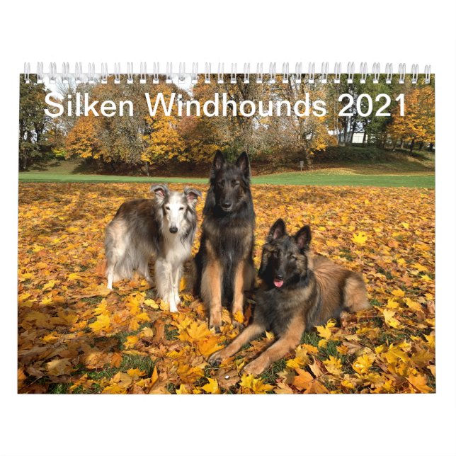 Silken Windhounds 2021 - med kalendern Vänner Kalender (Omslag)
