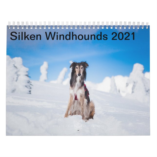 Silken Windhounds 2021 Vuxna 2 Kalender (Omslag)