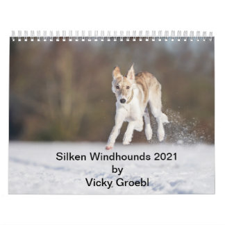 Silken Windhounds av Vicky Groebl Puppies 1-2 Kalender