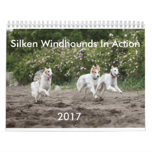 Silken Windhounds i handlingkalender Kalender