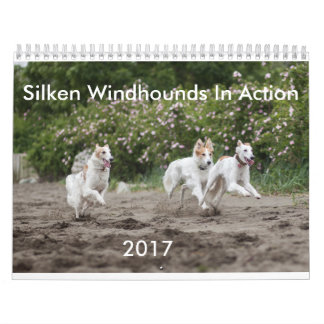 Silken Windhounds i handlingkalender Kalender