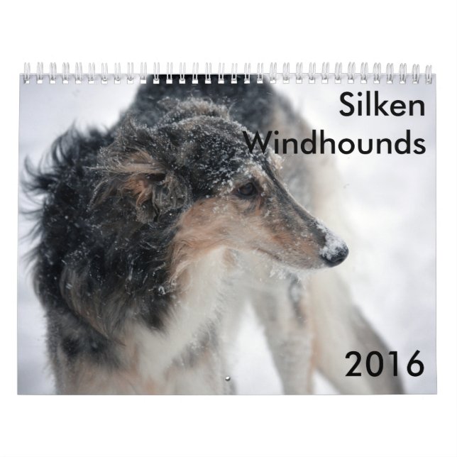 Silken Windhounds kalender för 10 2016 (Omslag)