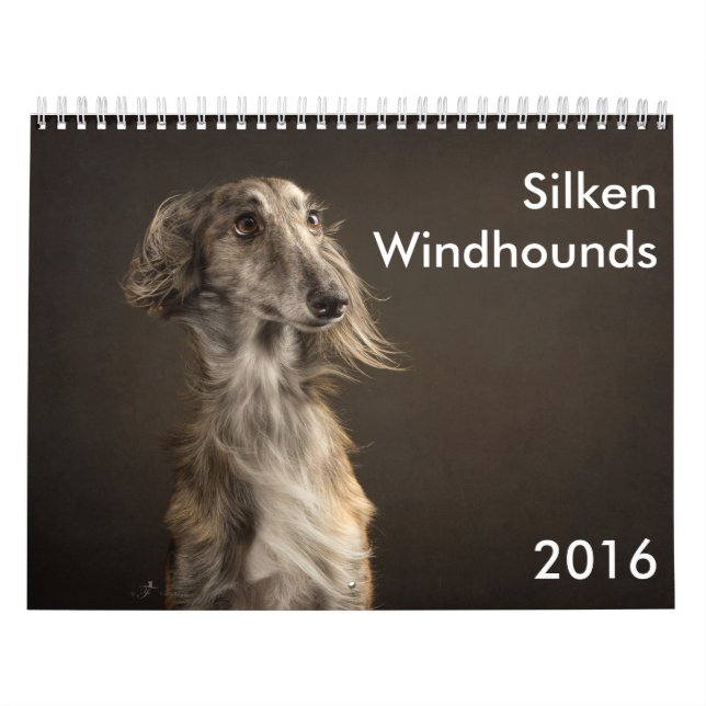 Silken Windhounds kalender för 12 2016 (Omslag)