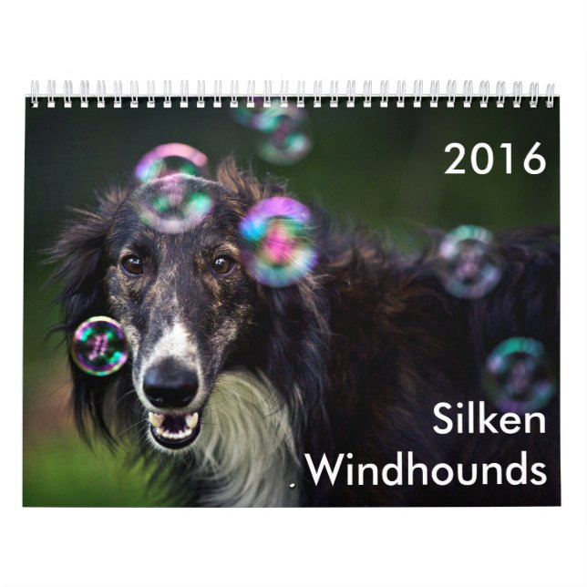 Silken Windhounds kalender för 14 2016 (Omslag)