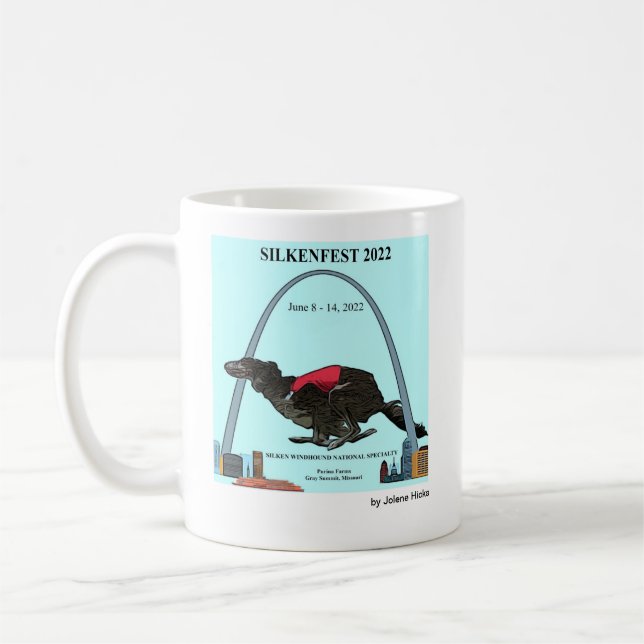 Silkenfest 2022 Logotyp Mugg (Vänster)