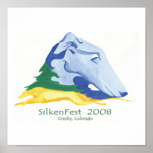 Silkenfest logotypKim Tucker affisch 2008/tryck