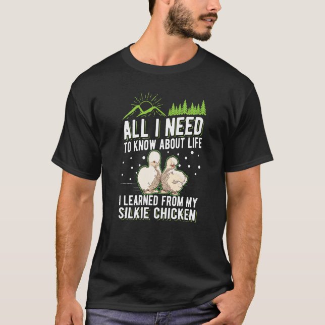 Silkeskyckling T Shirt (Framsida)