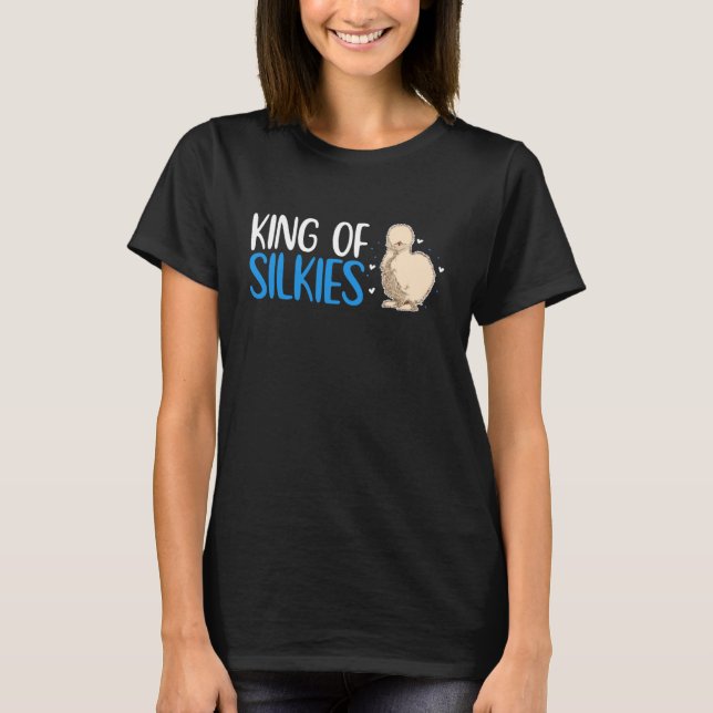 Silkeskycklingarnas kung t shirt (Framsida)