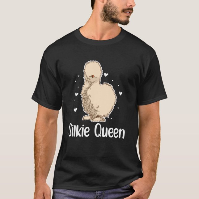Silkeskycklingdrottning T Shirt (Framsida)