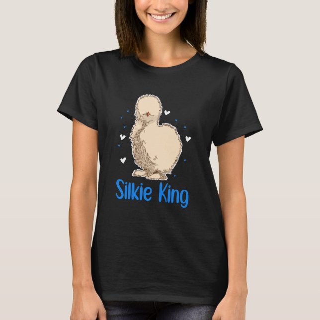 Silkeskycklingkung T Shirt (Framsida)