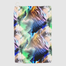 Silkesmässig flytande av färg i mosaik av mjuk abs