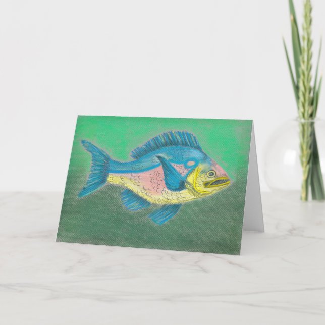 Silkespapperfisken noterar kortet kort (Framsida)