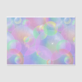 Silkespapperpapper - bubblar