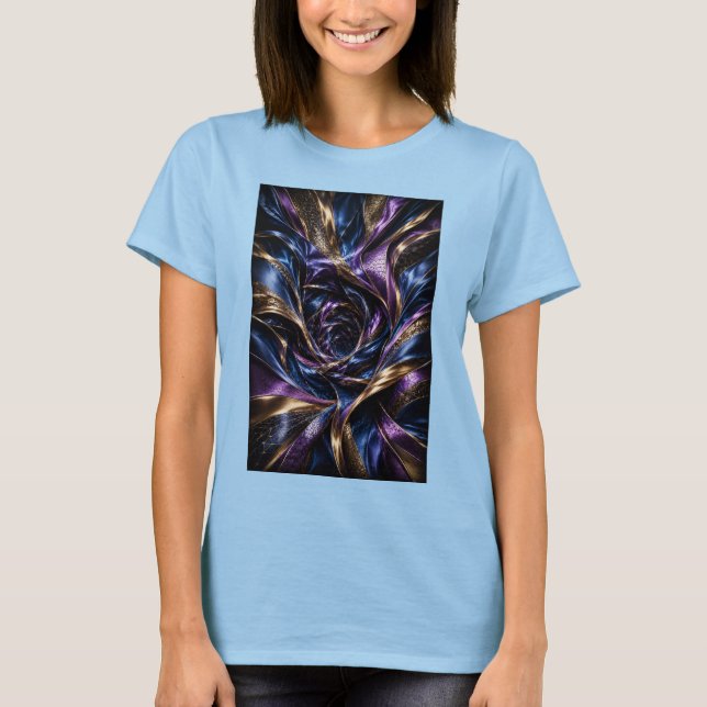 Silkesvarp illusion  t shirt (Framsida)