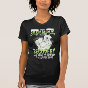 Silkie Chicken Älskare Animal Farming Silkies T Shirt