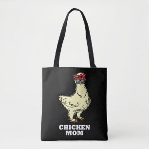 Silkie Chicken Mamma fnyj Chicken Farmer Mor Tygkasse