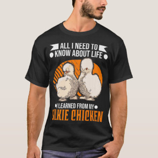 Silkie Chicken roliga meningar T Shirt