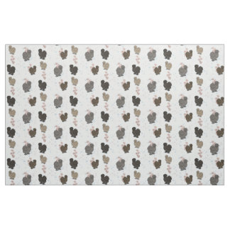 Silkiekycklingar Tyg