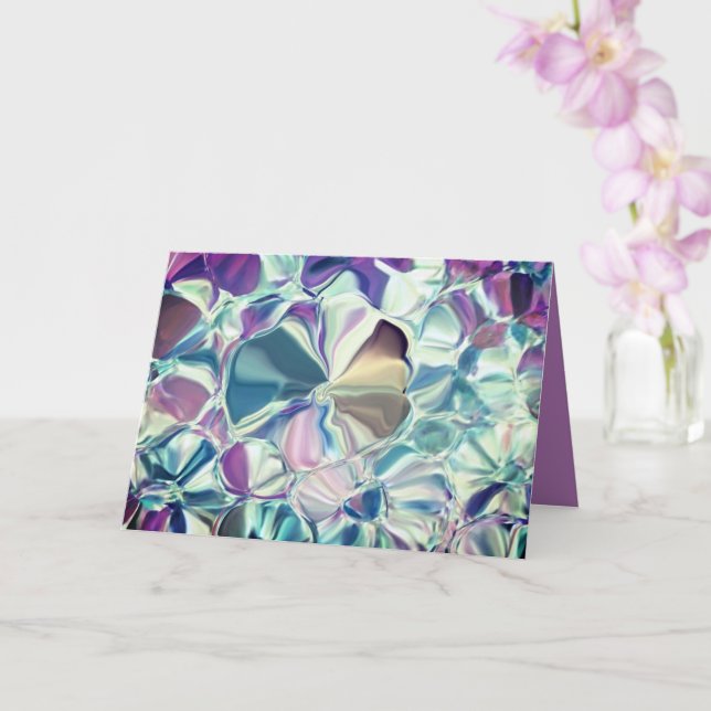 Silky Flowers Greeting Card Kort (Orkide)
