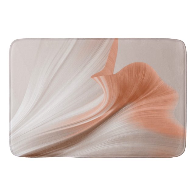 Silky Furl Touch of Peach Badrumsmatta (Framsidan)