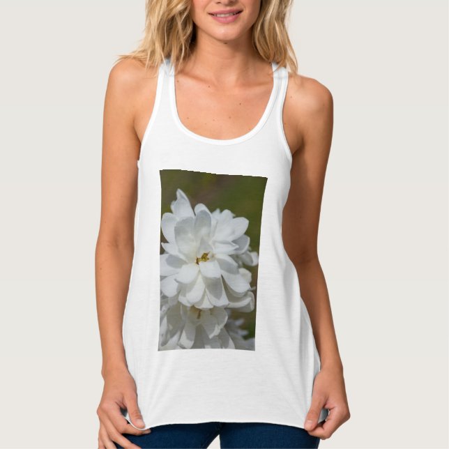 Silky Magnolia Linne Med Racerback (Framsida)