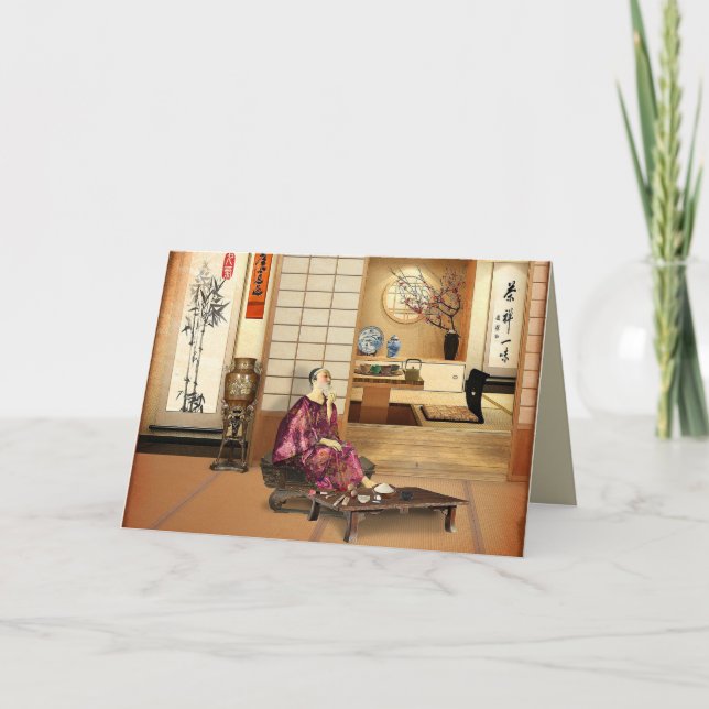 Silky Rice Powder Helgkort (Framsida)