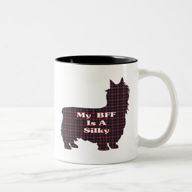 Silky Terrier BFF Mugg (Höger)