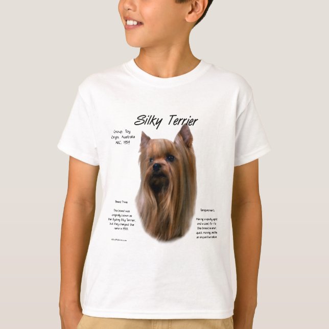 Silky Terrier-historikdesign Tröja (Framsida)