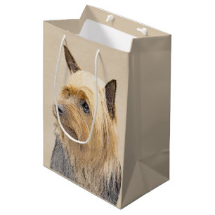 Silky Terrier-målning - Cute Original Hund Art