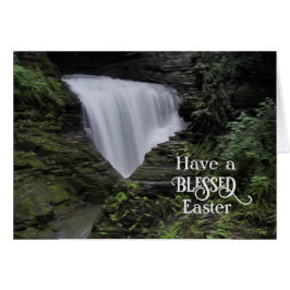 Silky Waterfall har en välsignad Påsk Hälsningskort