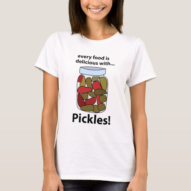 Sill Alla livsmedel är läckra med Sill  T Shirt (Framsida)