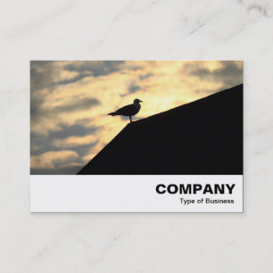 Sill Gull Sunset Visitkort