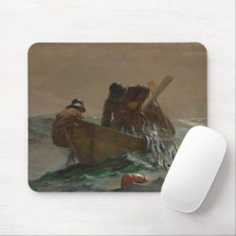 "Sill Net" Nautical Vintage Art Mouse Pad Musmatta