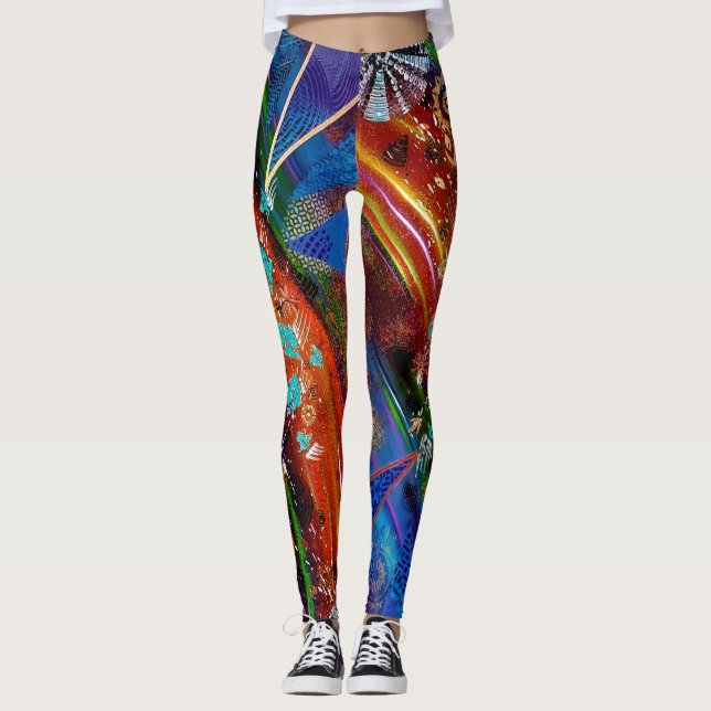 SILLAGE de Christèle Chabrette Leggings (Framsida)