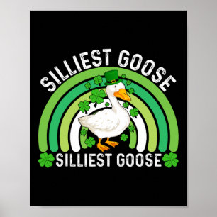 Sillaste gäss vid Pub Funny St patricks day me Poster