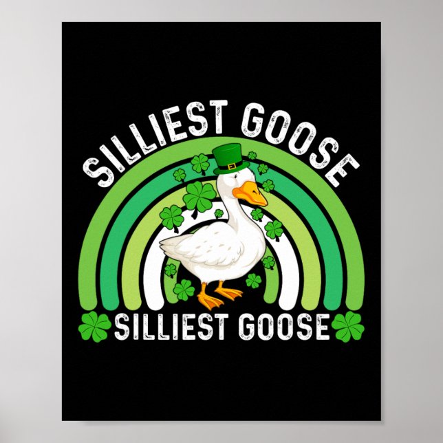 Sillaste gäss vid Pub Funny St patricks day me Poster (Framsidan)