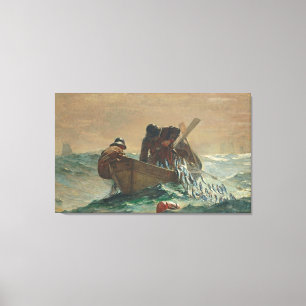 Sillen förtjänar, 1885 (olja på kanfas) canvastryck