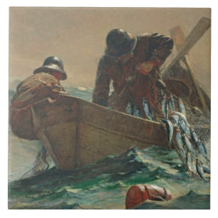 Sillen förtjänar, 1885 (olja på kanfas) kakelplatta