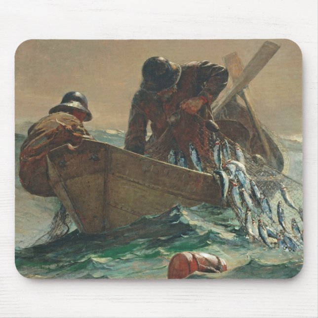 Sillen förtjänar, 1885 (olja på kanfas) musmatta (Framsidan)