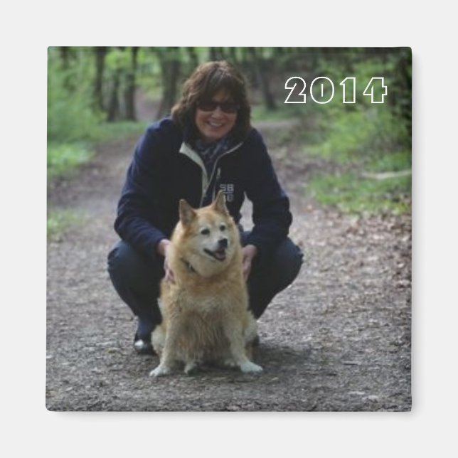 Silli und Roka im Wald Magnet (Framsidan)