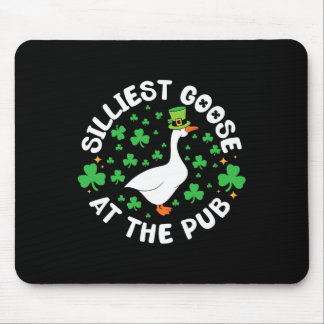Silliest Goose At The Pub Funny Shamrock St Patric Musmatta